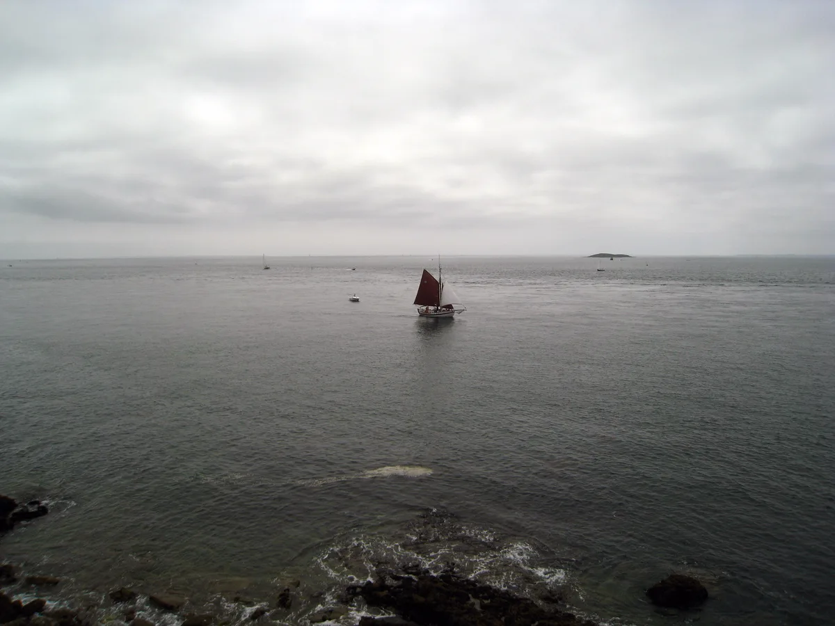 Porh Nod-Strand, Locmariaquer, Brittany, Frankreich — 2