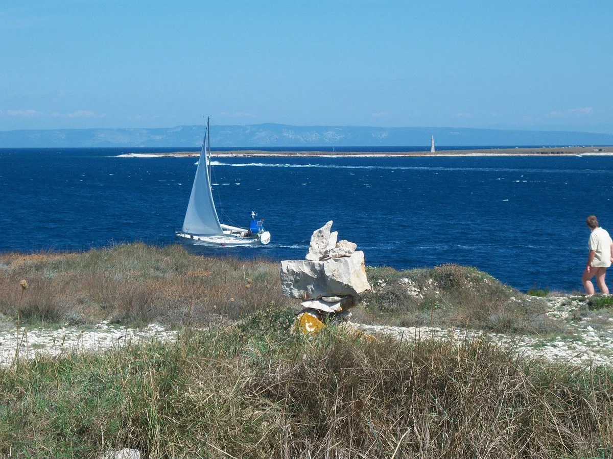Plage de Rt Kamenjak, Premantura, Istria, Croatie — 4