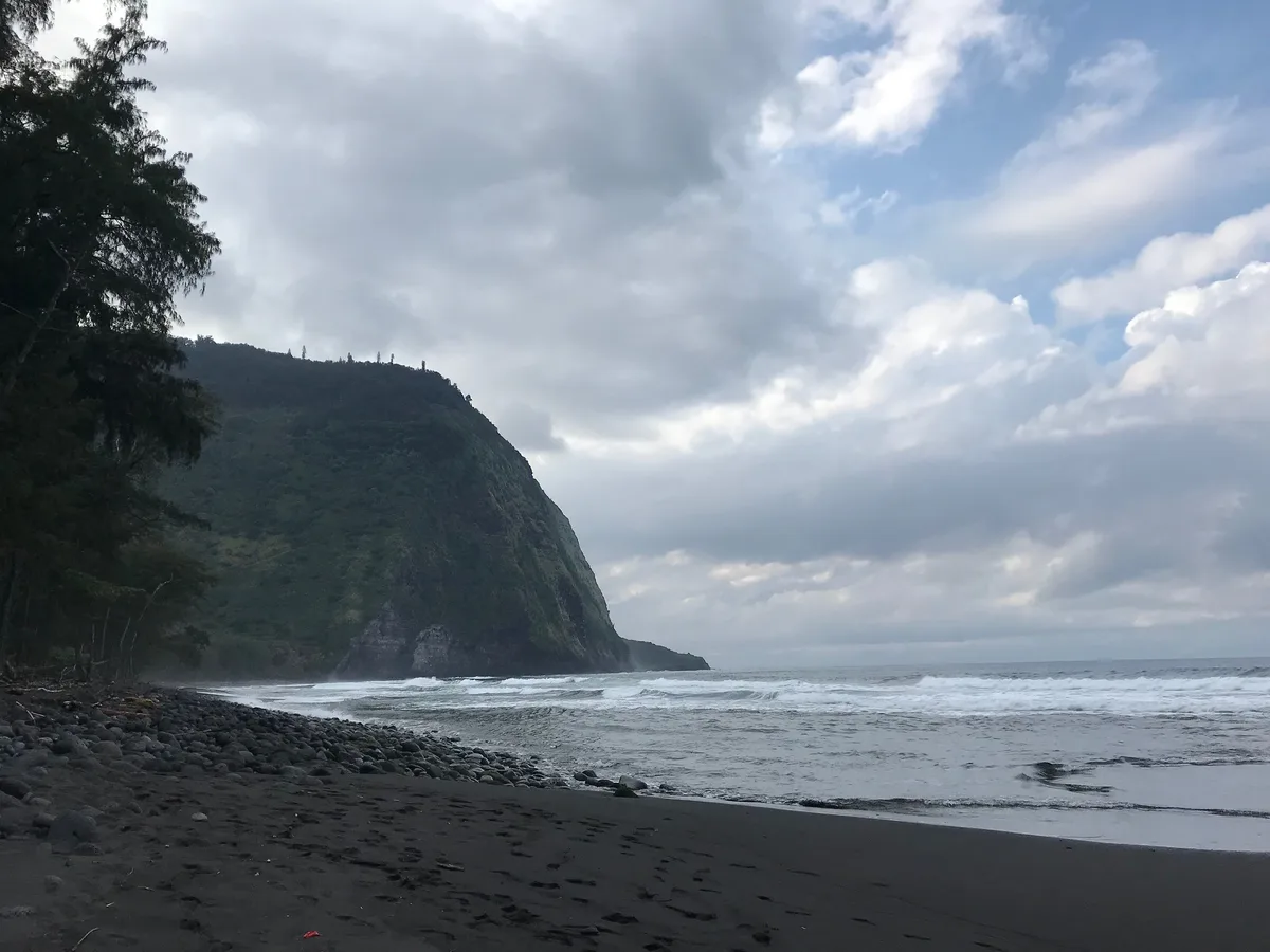 Plage de la Waipio Valley, Hawaii County, Hawaii, États-Unis — 6