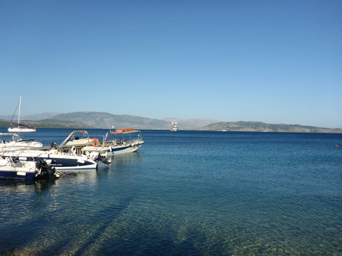 Agni-strand, Gimari, Ionian Islands, Griekenland