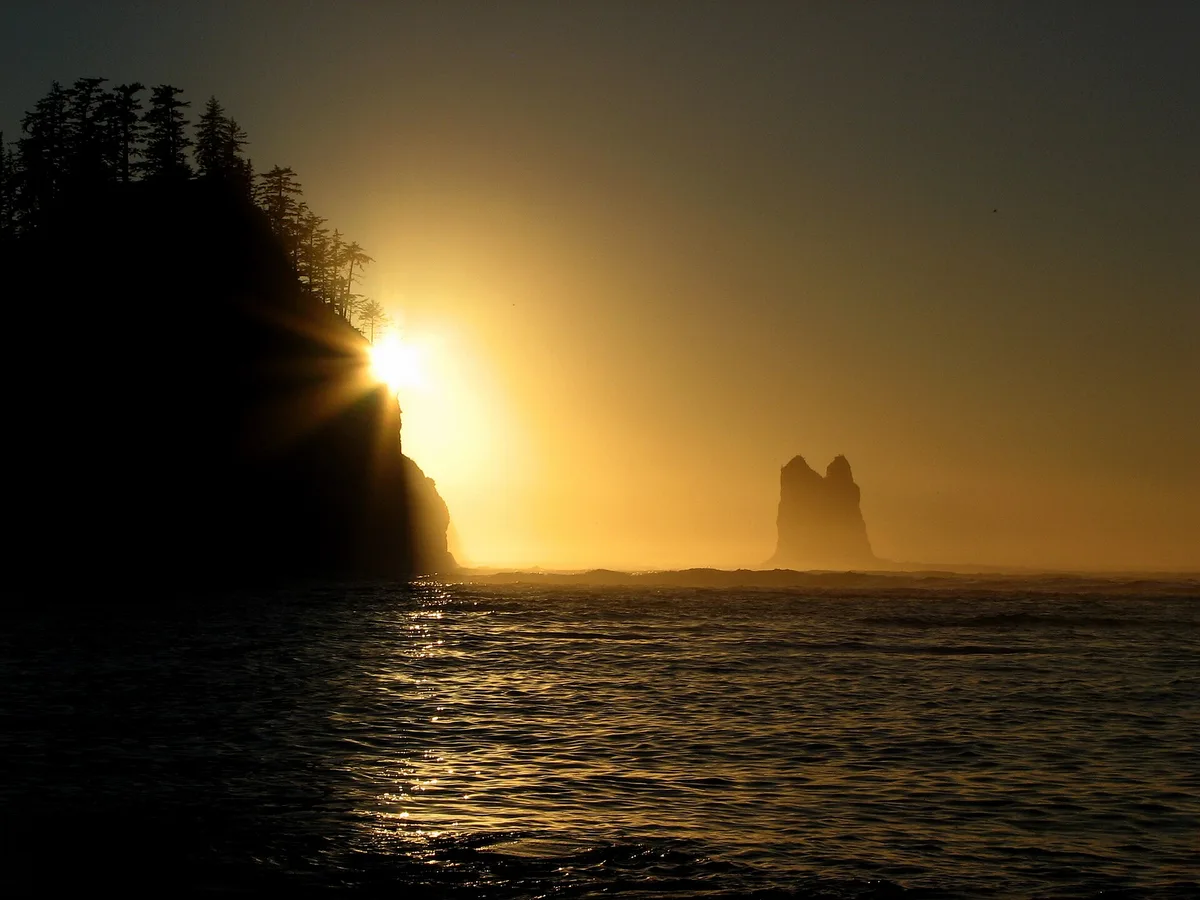 First Beach, Clallam County, Pacific Northwest, Verenigde Staten — 2