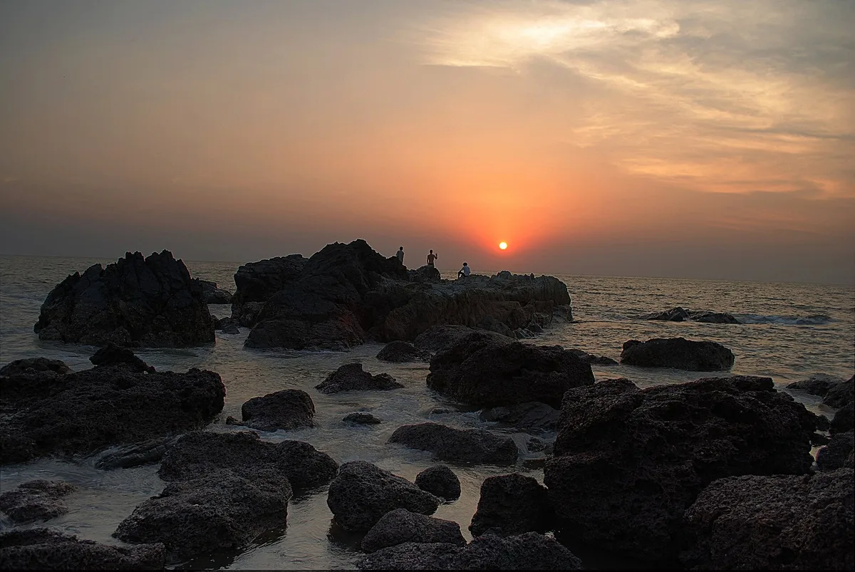 Agonda-Strand, Agonda, Indian West Coast, Indien — 2