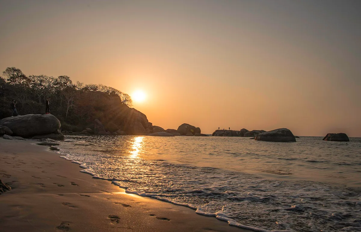 Agonda-Strand, Agonda, Indian West Coast, Indien — 4