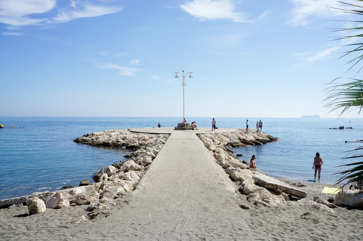Baños del Carmen Beach, Málaga, Andalusia, Spain — 4