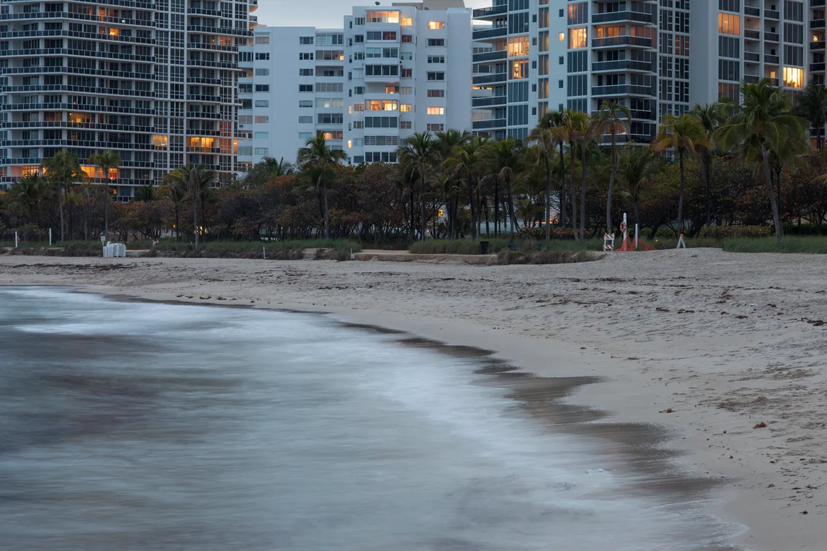 Spiaggia di Bal Harbour, Bal Harbour, Florida, Stati Uniti — 2