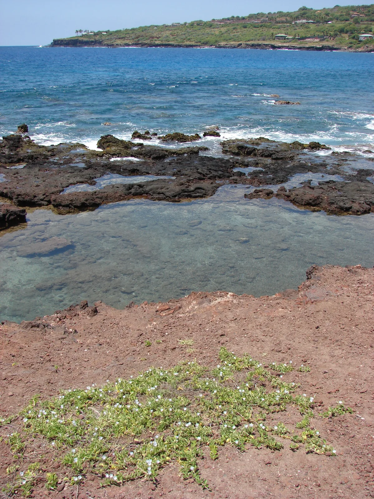 Plage de Puu Pehe Cove, Lanai City, Hawaii, États-Unis — 4