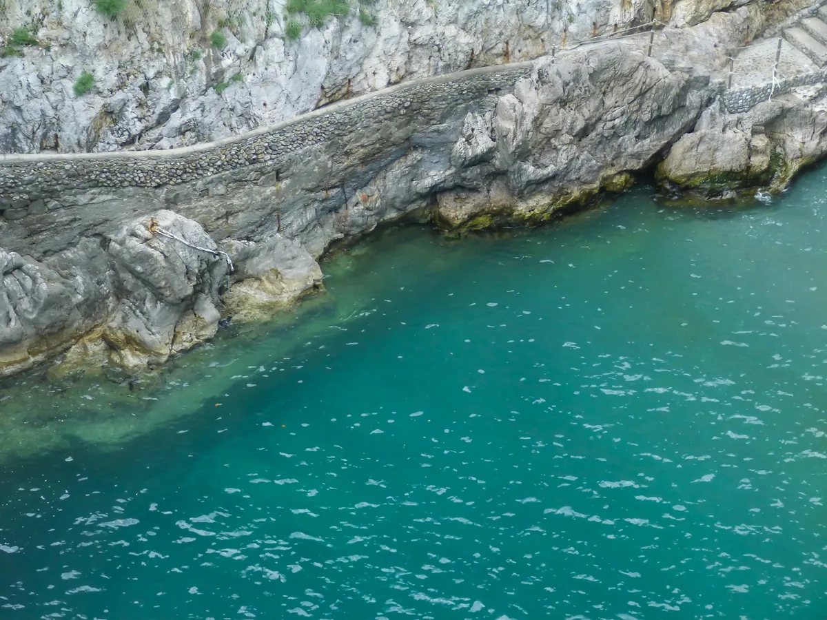 Furore Fjord Beach, Furore, Campania, Italy — 5