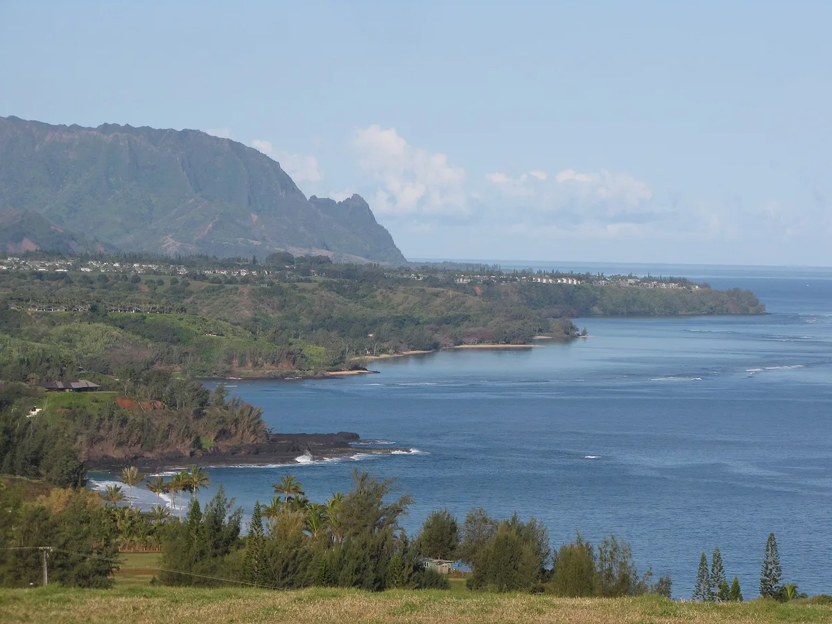 Plage d'Anini, Kilauea, Hawaii, États-Unis — 6