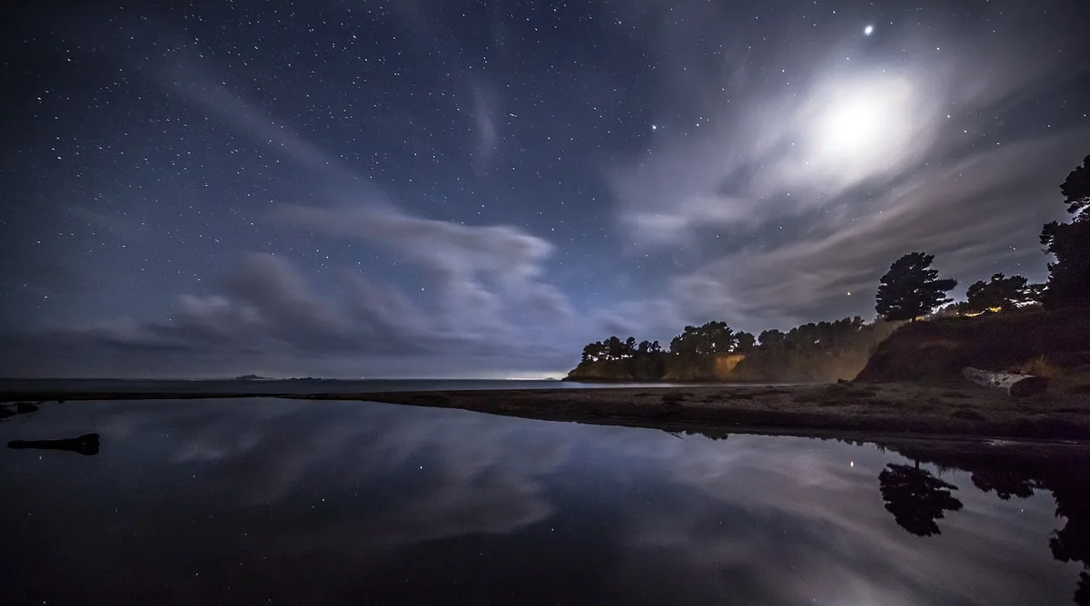 Van Damme State Beach, Little River, California Coast, États-Unis