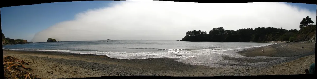 Van Damme State Beach, Little River, California Coast, États-Unis — 3