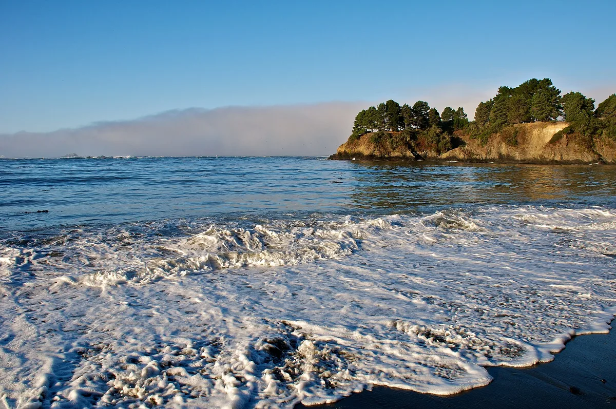Van Damme State Beach, Little River, California Coast, États-Unis — 2
