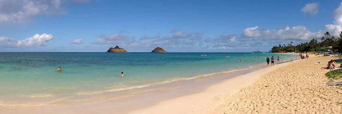 Plage de Lanikai, Kailua, Hawaii, États-Unis — 4