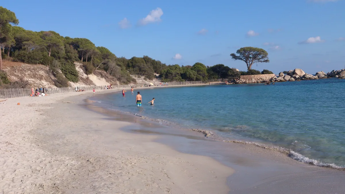 Tamaricciu Beach, Porto-Vecchio, Corsica, France — 2