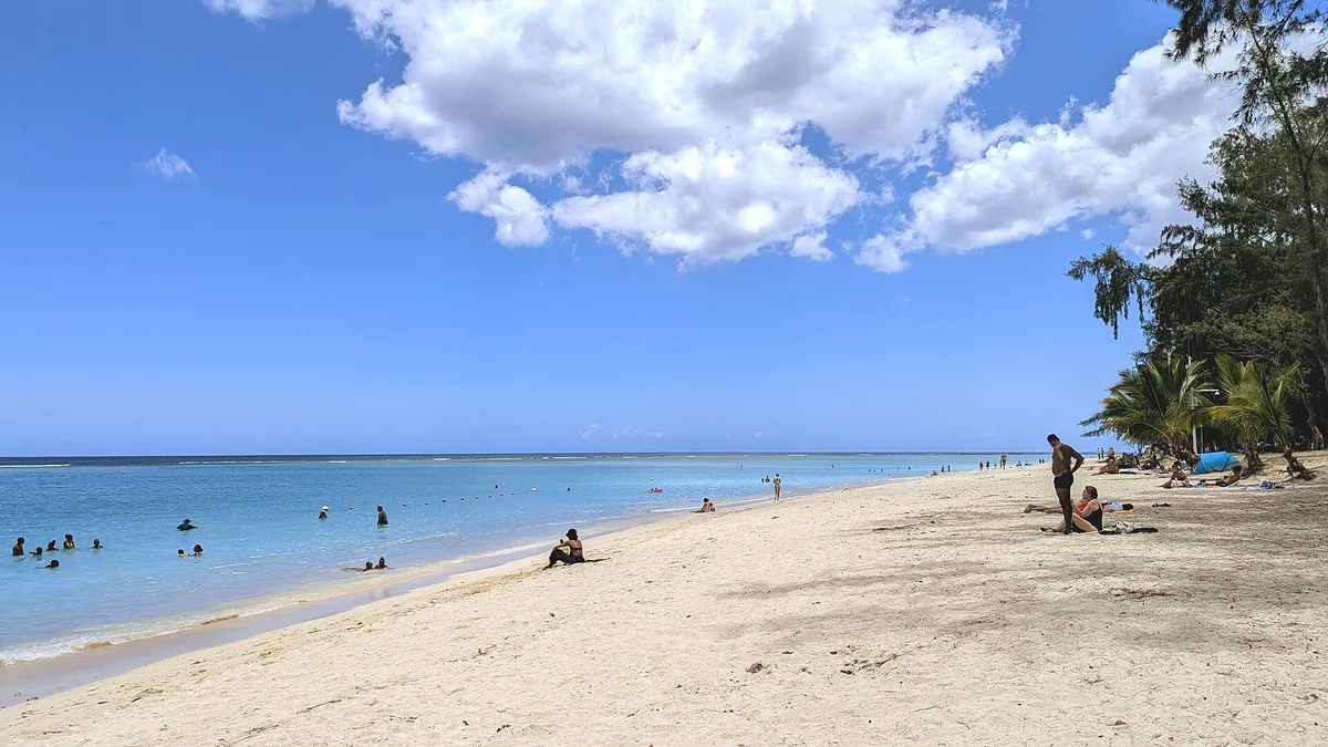 Plage de Flic en Flac, Rivière Noire, Mascarene Islands, Maurice — 2