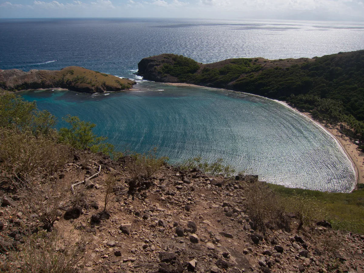 Pompierre Beach, Terre-de-Haut, French Antilles, Guadeloupe