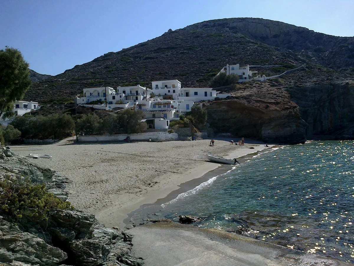 Plage d'Agali, Folegandros, Cyclades, Grèce — 3