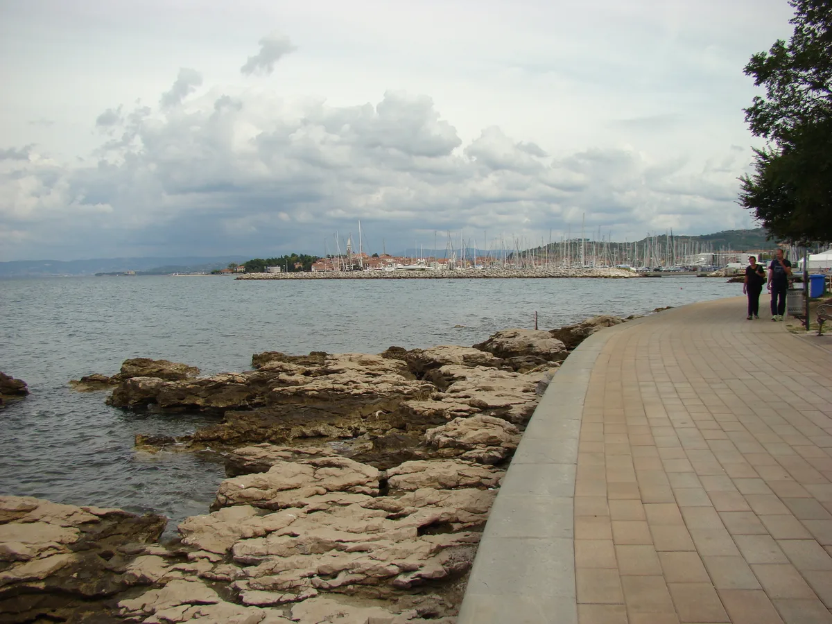 Simonov zaliv-Strand, Izola, Slovenian Riviera, Slovenia — 2