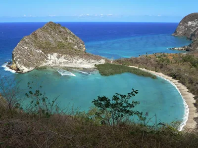 Playa de Moya, Pamandzi, Mayotte, Francia — 2