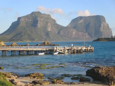 Old Settlement Beach, Lord Howe Island, Australian Pacific Islands, Australie — 3