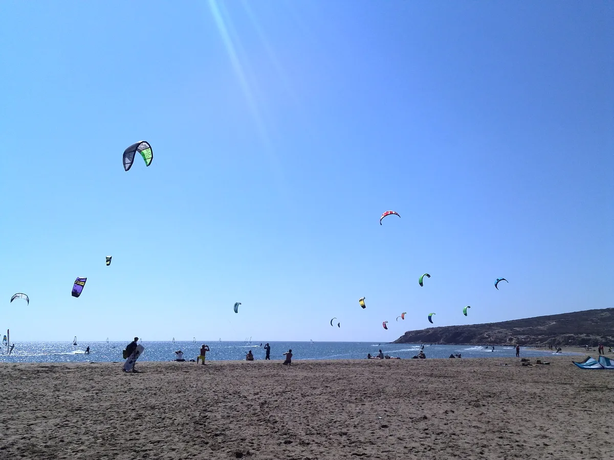 Prasonisi-Strand, Kattavia, South Aegean, Griechenland — 4
