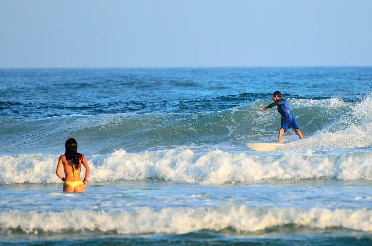 Playa de la Joaquina, Florianópolis, Brazilian Atlantic, Brasil — 4