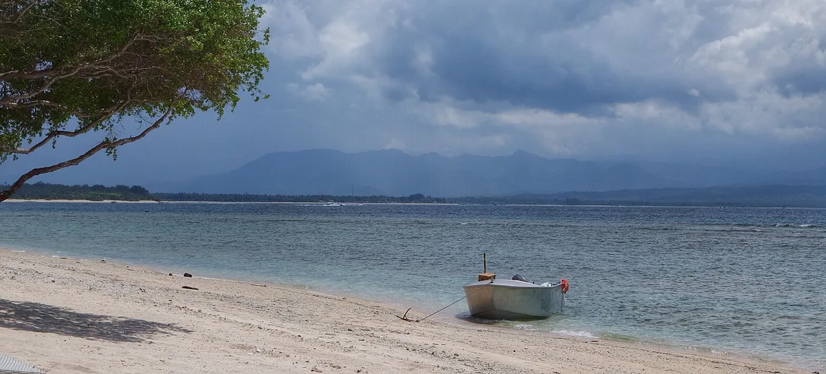 Plage de Gili Meno Karang, Gili Indah, Lesser Sunda Islands, Indonésie — 4