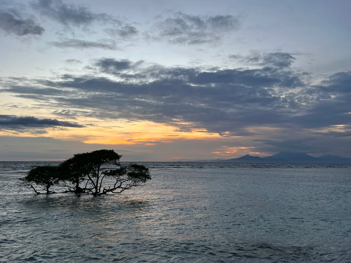 Plage de Gili Meno Karang, Gili Indah, Lesser Sunda Islands, Indonésie — 2