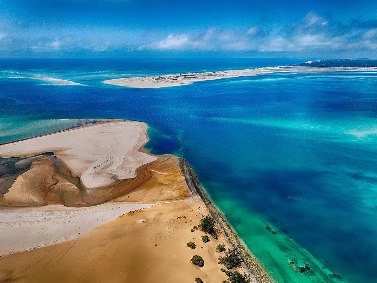 Benguerra-Strand, Vilanculos, Mozambique Channel, Mosambik