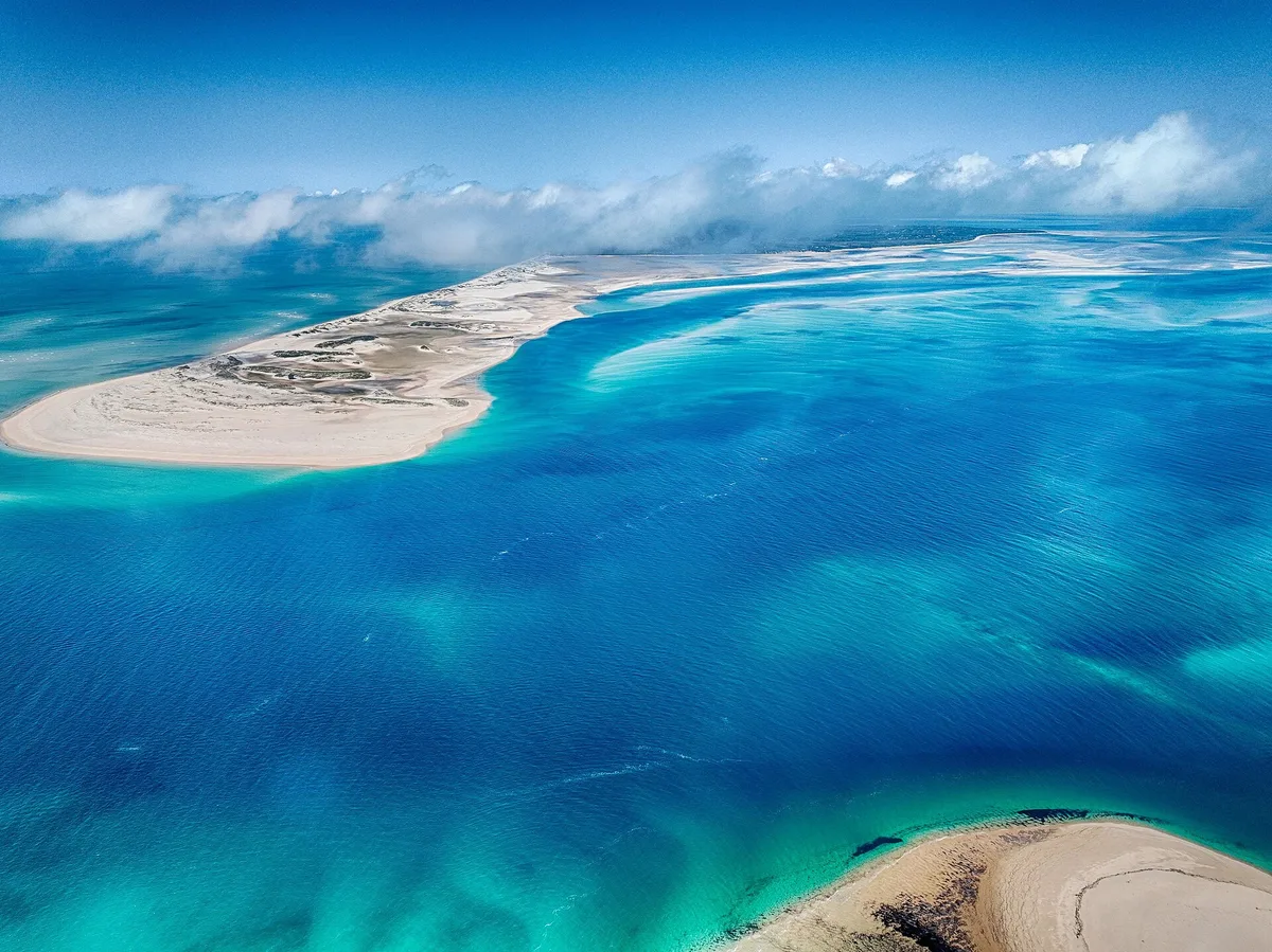 Benguerra-Strand, Vilanculos, Mozambique Channel, Mosambik — 2