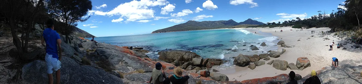 Plage de Wineglass Bay, Glamorgan-Spring Bay, Tasmania, Australie — 2