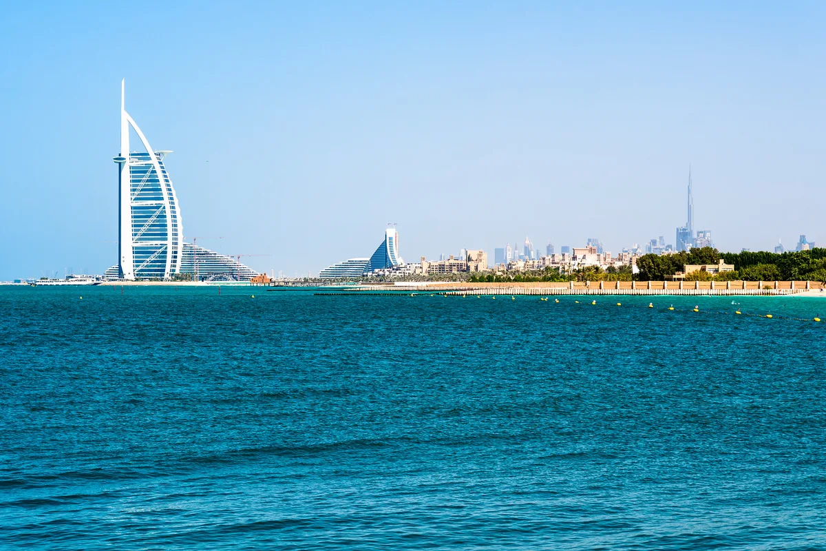 Spiaggia di Al Sufouh, Al Sufouh, Persian Gulf, United Arab Emirates