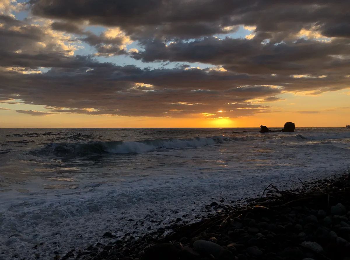 El Tunco Beach, Tamanique, Central American Pacific, El Salvador — 3