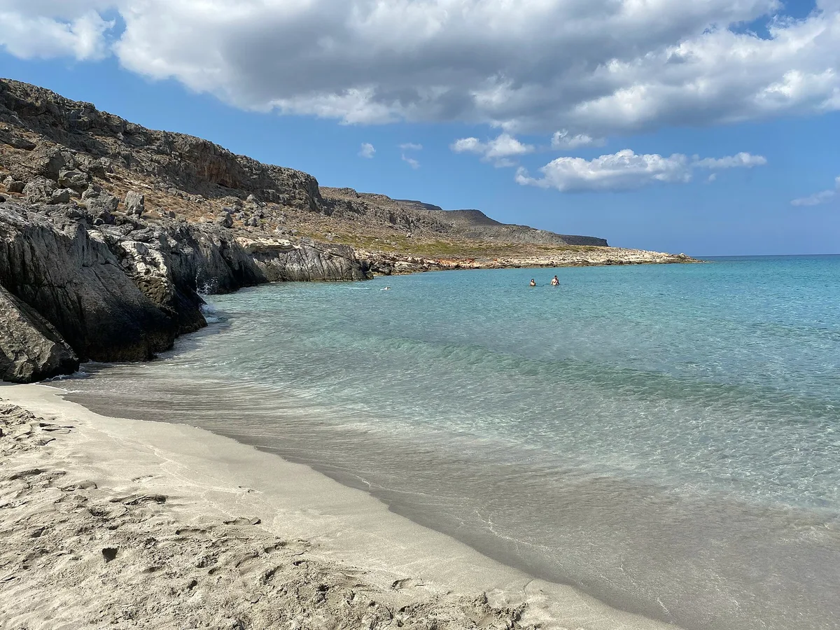 Plage de Xerokampos, Siteia, Crete, Grèce — 6