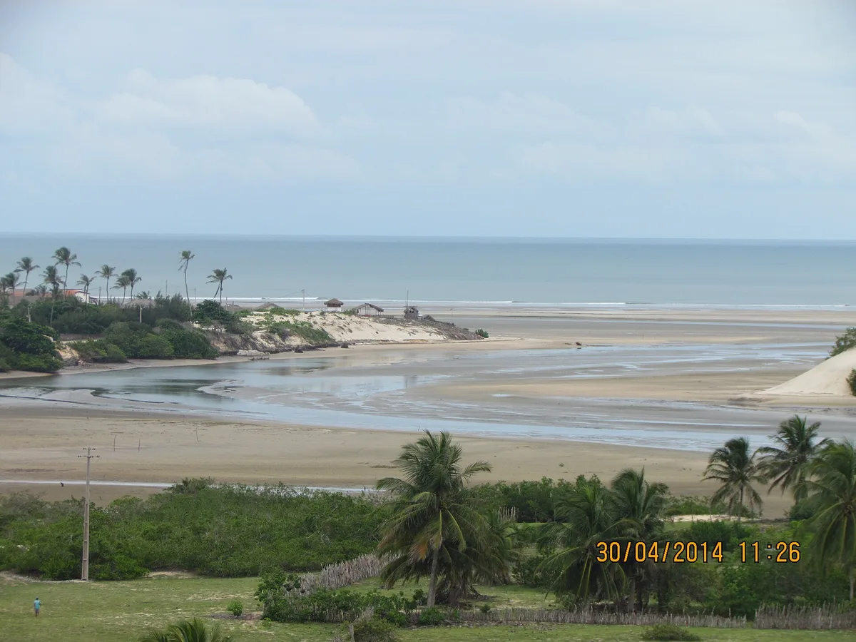 Tatajuba-Strand, Camocim, Northeast Brazil, Brasilien — 2