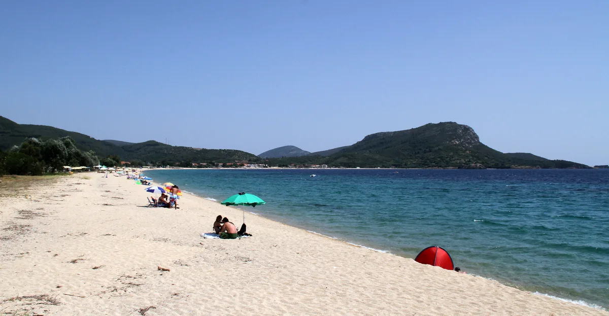 Toroni Beach, Sithonia, Central Macedonia, Greece — 2
