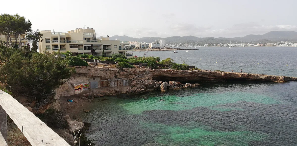 Cala Gracioneta, Sant Antoni de Portmany, Balearic Islands, España — 2