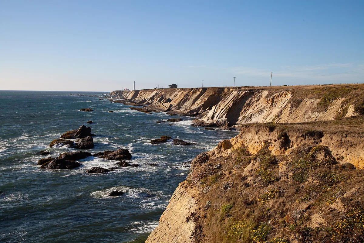 Spiaggia di Arena Cove, Point Arena, California Coast, Stati Uniti — 3