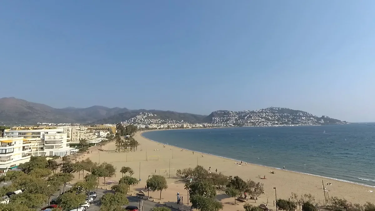 Roses Beach, Roses, Spanish Mediterranean, Spain — 3