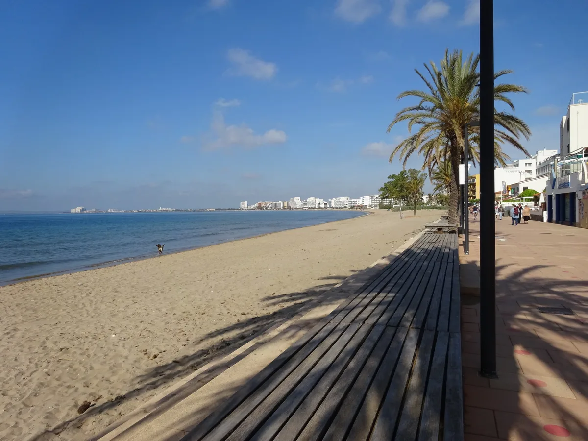 Roses Beach, Roses, Spanish Mediterranean, Spain
