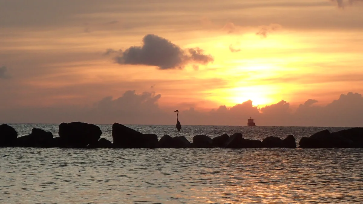 Mambo Beach, Willemstad, Lesser Antilles, Curaçao — 2