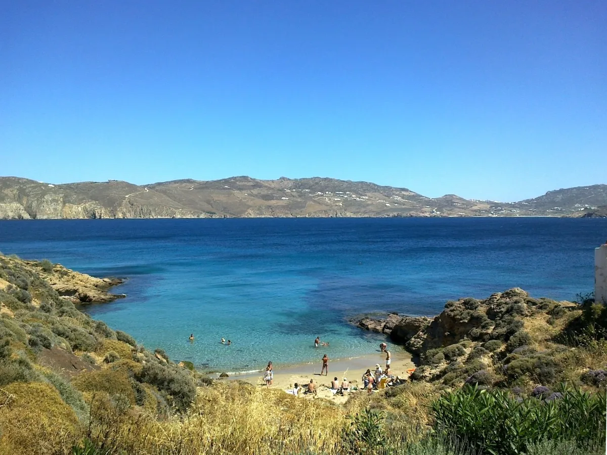 Agios Sostis-Strand, Cyclades, Griechenland — 2