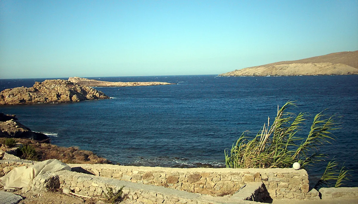 Agios Sostis-Strand, Cyclades, Griechenland — 3