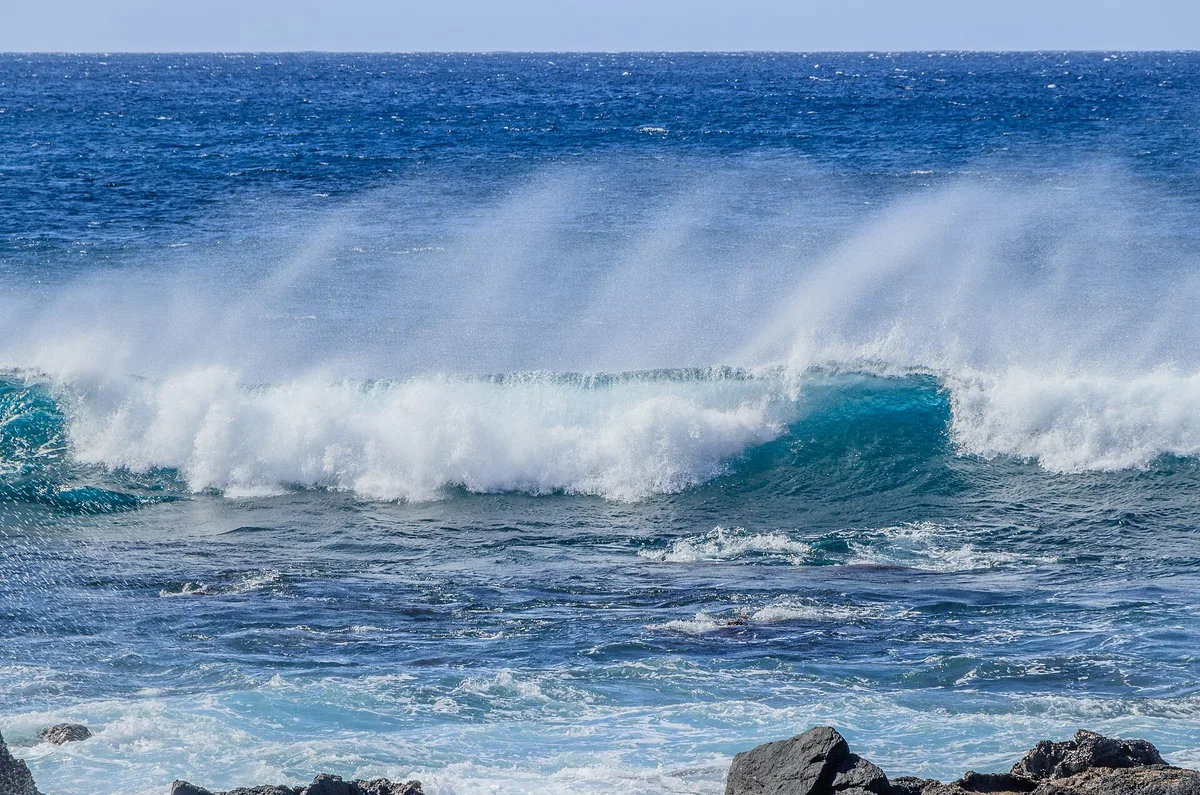La Calera-Strand, Valle Gran Rey, Canary Islands, Spanien — 4