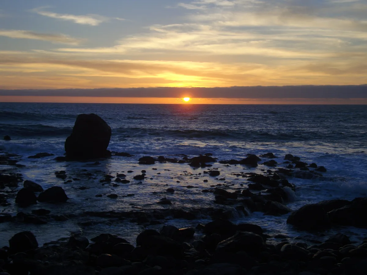 La Calera-Strand, Valle Gran Rey, Canary Islands, Spanien — 5
