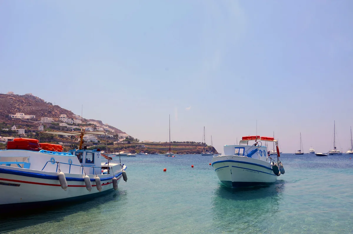 Plage de Lioliou, Cyclades, Grèce — 2