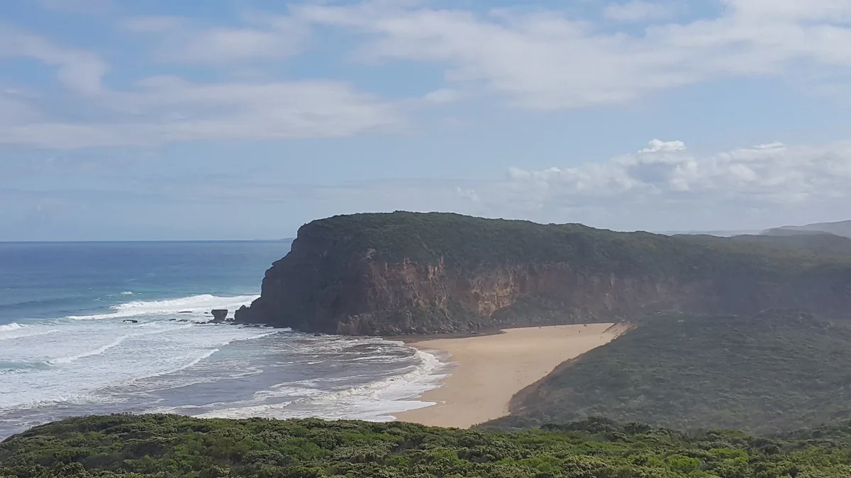 Plage de Princetown, Princetown, Great Ocean Road, Australie