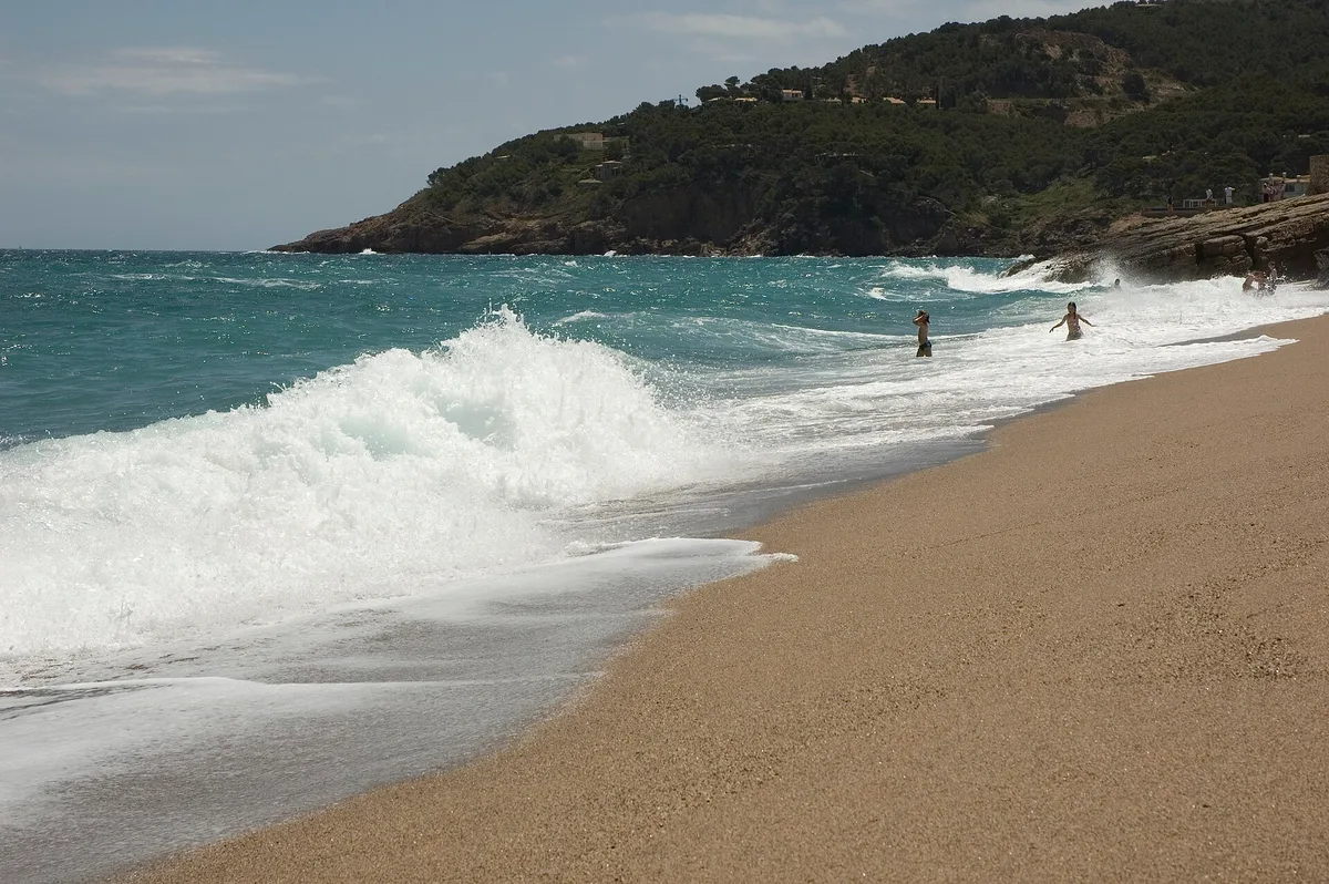 Praia do Racó, Begur, Catalonia, Espanha — 3