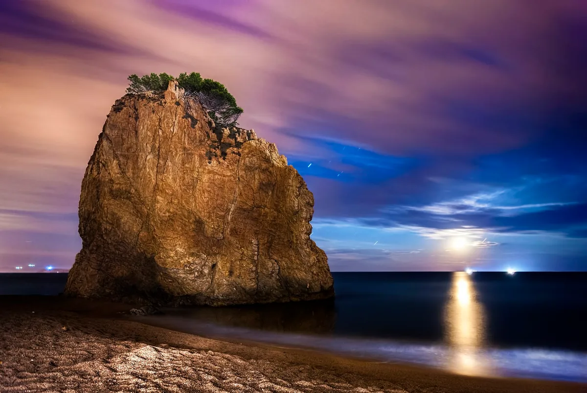 Praia do Racó, Begur, Catalonia, Espanha — 2