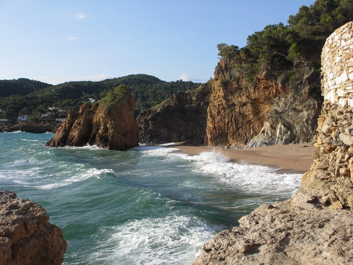 Praia do Racó, Begur, Catalonia, Espanha