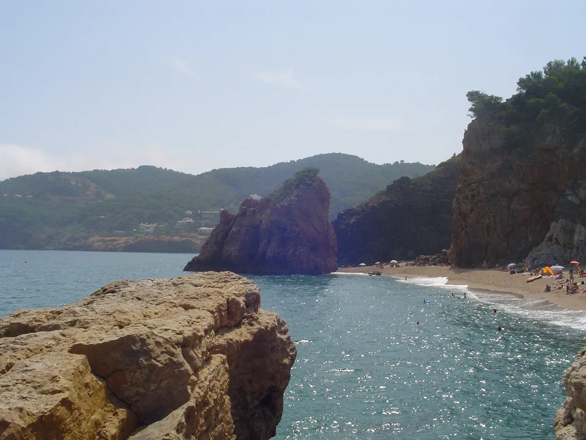 Praia do Racó, Begur, Catalonia, Espanha — 4